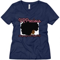 Ladies Relaxed Fit V-Neck Tee