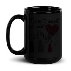 15oz Black Glossy Mug