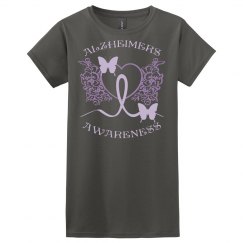 Alzheimers Awareness Purple Tee