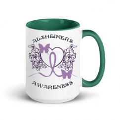 15oz Ceramic Mug with Color Inside