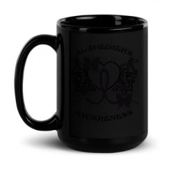 15oz Black Glossy Mug