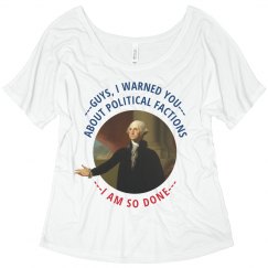 Washington's Warning