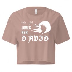 Ladies Festival Cali Crop Top Tee