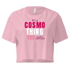 Ladies Festival Cali Crop Top Tee