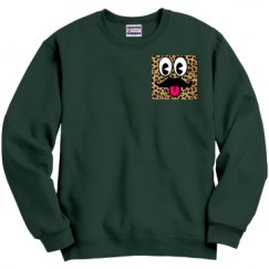 Unisex Film and Foil Crewneck Sweatshirt