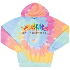 Unisex Tie-Dye Fleece Hoodie