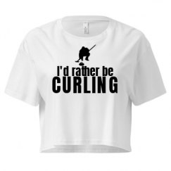 Ladies Festival Cali Crop Top Tee