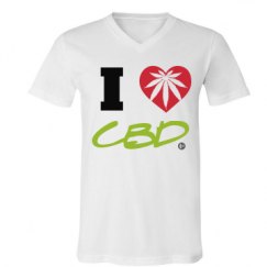 Unisex V-Neck Jersey Tee