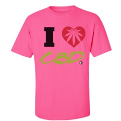 Unisex Ultra Cotton Safety Neon Crewneck Tee