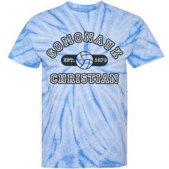 1973 TIE DYE VOLLYBALL