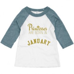 Toddler 3/4 Sleeve Raglan Tee