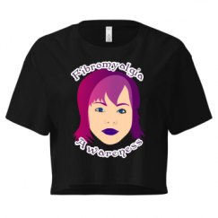 Ladies Festival Cali Crop Top Tee