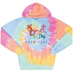 Unisex Tie-Dye Fleece Hoodie