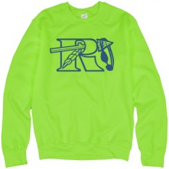 Unisex Neon Crewneck Sweatshirt