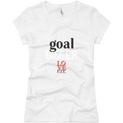 Ladies Slim Fit Basic Promo Jersey Tee