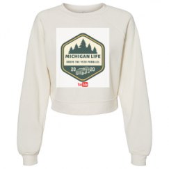 Women's Raglan Pullover Fleece