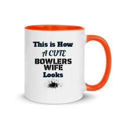 11oz Ceramic Mug with Color Inside