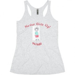 Ladies Slim Fit Super Soft Racerback Triblend Tank