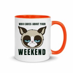 11oz Ceramic Mug with Color Inside