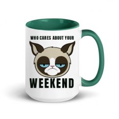 15oz Ceramic Mug with Color Inside