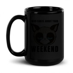 15oz Black Glossy Mug