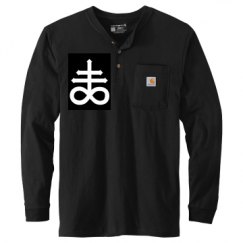 Unisex Carhartt Long Sleeve Henley Tee