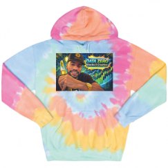 Unisex Tie-Dye Fleece Hoodie