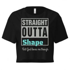 Ladies Festival Cali Crop Top Tee