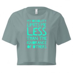Ladies Festival Cali Crop Top Tee