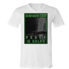 Unisex V-Neck Jersey Tee