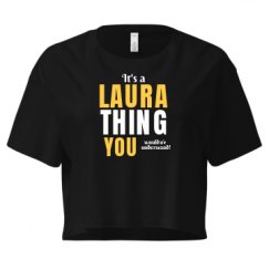 Ladies Festival Cali Crop Top Tee