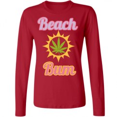 Ladies Relaxed Fit Basic Long Sleeve Tee