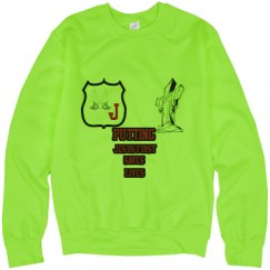 Unisex Neon Crewneck Sweatshirt