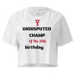 Ladies Festival Cali Crop Top Tee