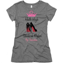 Ladies Slim Fit Super Soft Triblend Tee