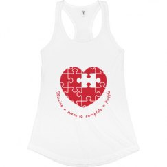 Ladies Slim Fit Racerback Tank Top
