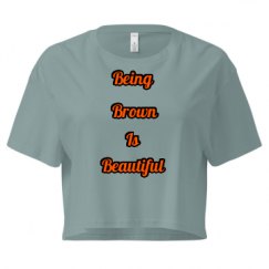 Ladies Festival Cali Crop Top Tee