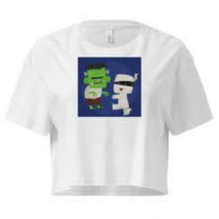 Ladies Festival Cali Crop Top Tee