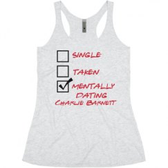 Ladies Slim Fit Super Soft Racerback Triblend Tank