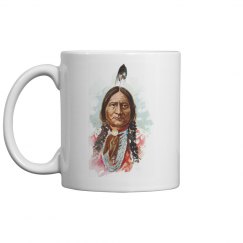 Hunkpapa Sioux Chief: Sitting Bull Coffee Mug