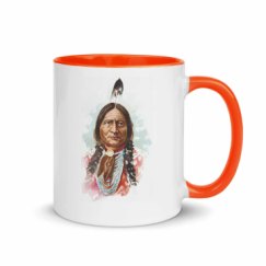 11oz Ceramic Mug with Color Inside