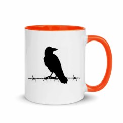 11oz Ceramic Mug with Color Inside