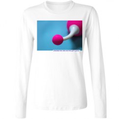 Ladies Relaxed Fit Basic Long Sleeve Tee