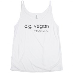og vegan slouchy tank