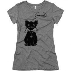 Ladies Slim Fit Super Soft Triblend Tee