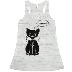 Ladies Flowy Racerback Tank