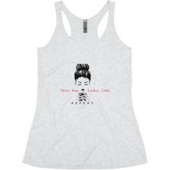 Ladies Slim Fit Super Soft Racerback Triblend Tank