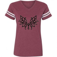 Ladies Relaxed Fit Vintage Sports Tee
