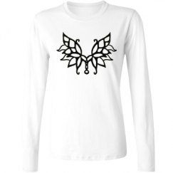 Ladies Relaxed Fit Basic Long Sleeve Tee