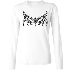 Ladies Relaxed Fit Basic Long Sleeve Tee